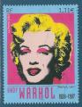 N3628 Warhol - Marilyn oblitr