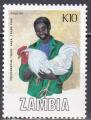 ZAMBIE N 444 de 1988 neuf*