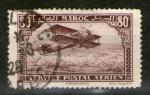 **   MAROC    80 c  1922  YT-PA6  " Casablanca - Service postal "  (o)   **