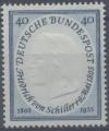 Allemagne fdrale : n 86 x neuf avec trace de charnire anne 1955