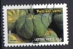 Timbre France 2012 - YT A 749 -  carnet lgumes, potirons verts