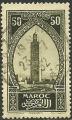 Marruecos 1923-27.- Monumentos. Y&T 113. Scott 105. Michel 65.