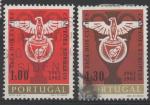 Portugal : n 914 et 915 o oblitr anne 1963