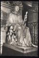 CPM  neuve Abbaye de HAUTECOMBE  Statue du Roi Charles Flix
