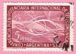 Argentina 1954.- Telecomunicaciones. Y&T 542. Scott 624. Michel 616.
