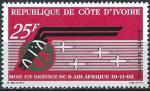 Cte-d'Ivoire - 1963 - Y & T n 30 Poste arienne - MNH