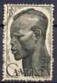 Timbre Colonies Franaises CAMEROUN 1946 Obl N 294 Y&T Personnage 