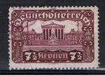 Autriche / 1919-21 / Parlement / YT n 219 oblitr
