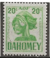 DAHOMEY 1942 TAXE  Y.T N31 neuf** cote 0.50 Y.T 2022  