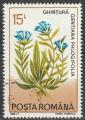 Timbre oblitr n 4058(Yvert) Roumanie 1993 - Fleurs, gentiane