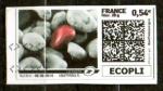 France Oblitr Montimbrenligne 0,54 Ecopli  Caillou  