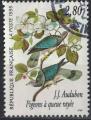 France 1995 Oiseaux de John J. Audubon Pigeons  queue raye Columba fasciata