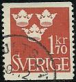 Suecia 1948-52.- Triple Corona. Y&T 339B. Scott 426. Michel 362.
