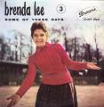 EP 45 RPM (7")  Brenda Lee " Some of these days "