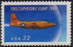 -U.A / U.S.A 1997 - 50 ans 1er vol supersonique - YT 2670 / Sc 3173 *