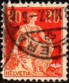 SUISSE - 1907 - Y&T 119 - Helvetia - Oblitr