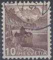 Suisse : n 348 oblitr anne 1939