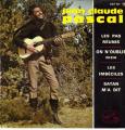 EP 45 RPM (7")  Jean-Claude Pascal " Les pas runis "