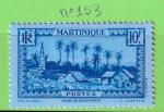 MARTINIQUE YT N153 NEUF**