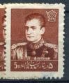 Timbre IRAN  1959 - 60  Obl  N 944A   Y&T  Personnage Riza Pahlavi