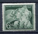 Timbre Allemagne Empire 1943  Neuf **    N 760   Y&T    