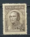 Timbre ARGENTINE 1935 - 36  Obl N 365   Personnages  