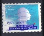 Timbre FRANCE 2007 - YT 4077 - ASSOCIATION DES MAIRES DE FRANCE - MARIANNE