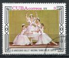 Timbre  CUBA   1978  Obl  N  2085    Y&T    Danse  Ballet