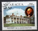 NICARAGUA N 1200 o Y&T 1982 25e Anniversaire de la naissance de George Washing