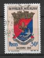 MADAGASCAR - 1967/71 - Yt n 437 - Ob - Armoiries : Nossi-B