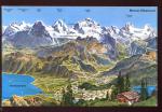 CPSM neuve Suisse Interlaken mit Berner Oberland