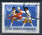 Timbre ROUMANIE 1975  Obl  N 2881  Y&T   Handball