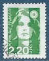 N2714 Marianne du Bicentenaire 2.20 vert oblitr
