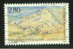 France 1994 - YT 2891 - oblitr - la montagne Ste Victoire - Czanne