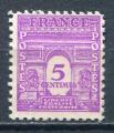 Timbre FRANCE 1944  Neuf SG  N 620  Y&T   