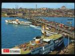 CPM neuve Turquie ISTAMBUL Le Pont de Galata Nouvelle Mosque et Sleymaniye