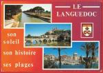 Languedoc : Canal du Midi, Béziers et le Cap d'Agde - Carte écrite BE