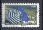 FRANCE 2007 - YT 4045 ou A 126 - Ob - Vacances ; parasols  et plage