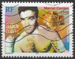 FRANCE - 2000 - Yt n 3312 - Ob - Le sicle au fil du timbre ; boxe ; Marcel Cer