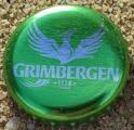 Capsule de Bière Crown Cap Grimbergen verte clair issue Bouteille Pale Ale SU