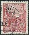 Alemania (RDA) 1955.- Plan Quinquenal. Y&T 191. Scott 228. Michel 455XI.