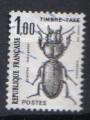 Timbre France 1982 - YT Taxe 106 - insectes - Scarites laevigatus