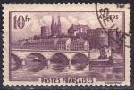 FR32 - Yvert n 500 - 1941 -  Angers / Le Pont sur le Maine et le Chteau