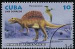 Cuba 2006 Oblitr Animaux Dinosaures teints Spinosaurus et Pterodactylus SU