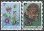 LUXEMBOURG - 1970 - Nature  - Yvert 754/755 - Neufs**