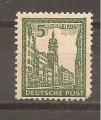 Allemagne - Saxe Occidentale N Yvert 33 (neuf/**) (dfectueux)
