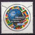 3139 - Coupe du monde de football 98 - Oblitr - anne 1998  
