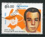 Timbre du NICARAGUA  PA  1982  Obl  N 995B  Y&T  Personnages