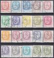 FINLANDE 20 timbres entre n 725 et 999 tous diffrents.