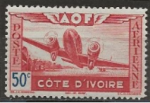 COTE D'IVOIRE 1942 Y.T N10 neuf** cote 1 Y.T 2022 